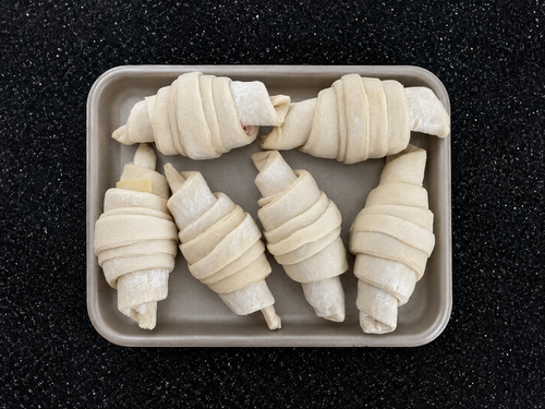 Croissant de chocolate x 6