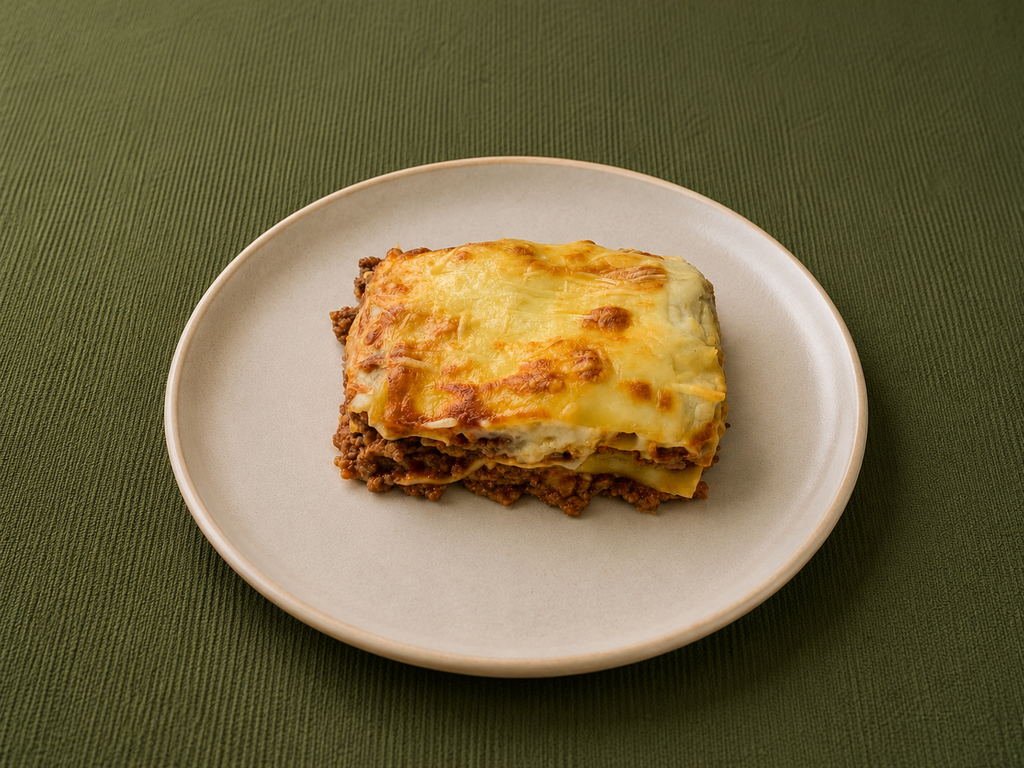 Lasaña boloñesa