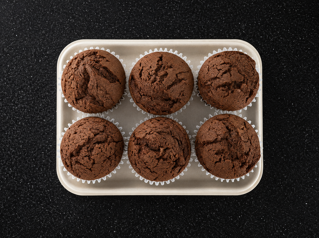 Muffin de chocolate x 6
