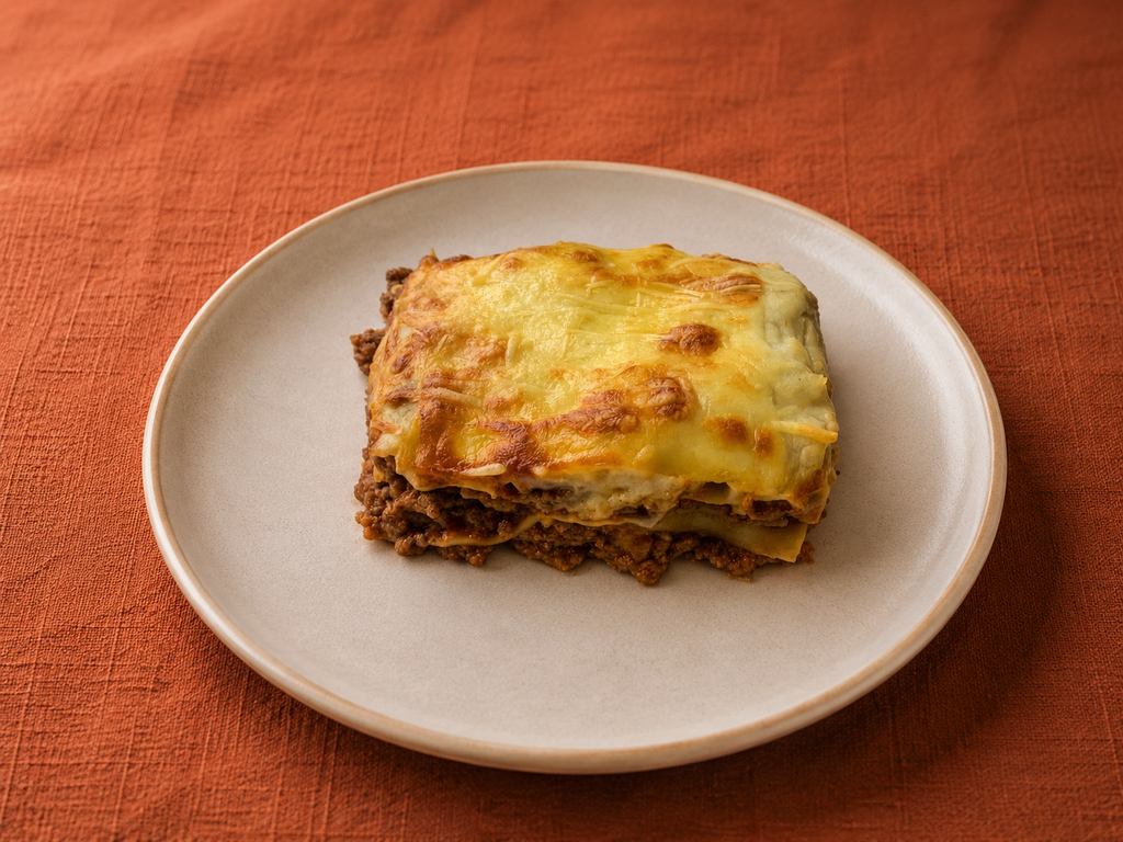 Lasaña boloñesa